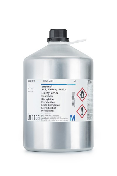 Diethyl ether for analysis EMSURE® ACS,ISO,Reag. Ph Eur-1000ml