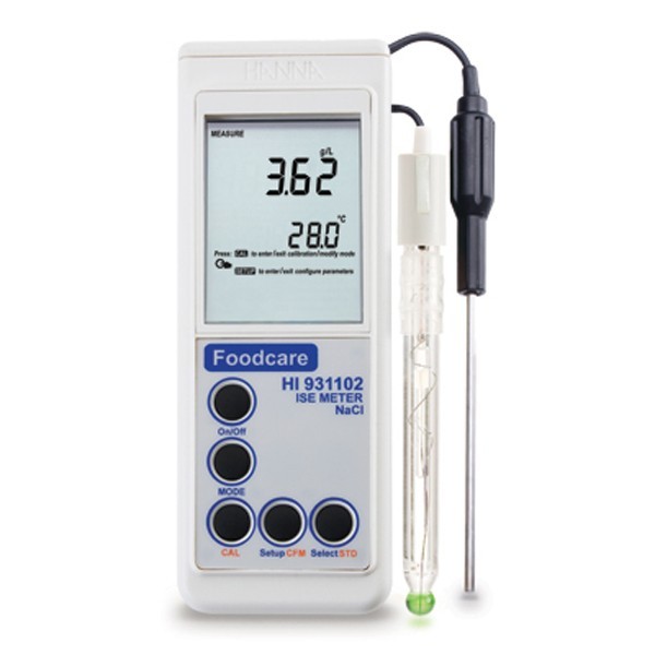Máy đo độ mặn trong thực phẩm HACCP HI931102 Hanna
