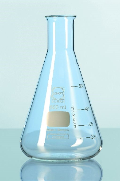 Bình tam giác cổ hẹp 100ml Schott- Đức