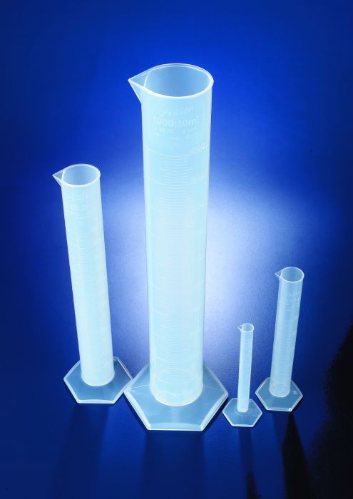 Ống đong nhựa dạng thấp, B, PP, 250ml Azlon