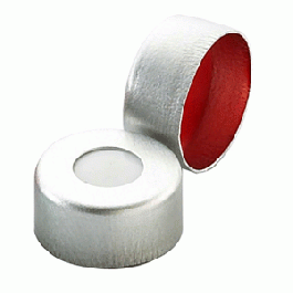 Nắp nhôm có đệm PTFE /silicon , cho chai 11mm Wheaton