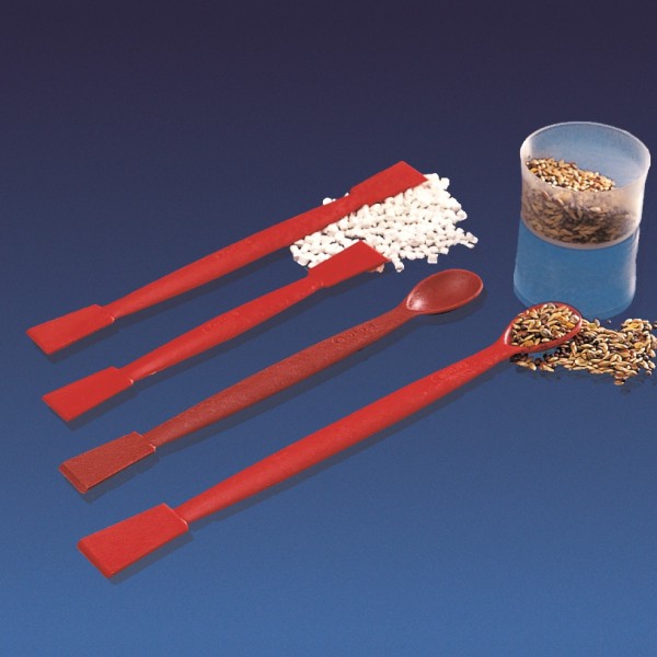 Muỗng lấy mẫu , đầu muỗng đầu bằng, 210mm