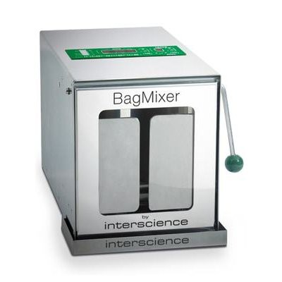 Máy dập mẫu 50-400ml cửa kính BagMixer 400CC Interscience