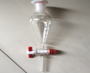 Bình chiết lắng gạn, khóa nhựa, kẻ vạch 2000ml SJ 29/32 Dinlab