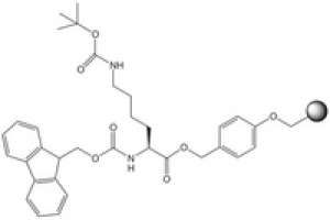 Fmoc-Lys(Boc)-Wang resin (100-200 mesh) 5g Merck