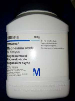 Magnesium oxide for analysis EMSURE® 100g Merck