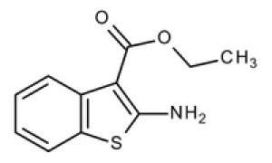 Ethyl-2-amino-benzo(b)thiophene-3-carboxylate for synthesis Glass bottle 1 g Merck