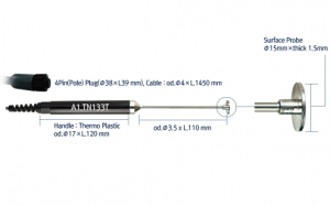 Đầu dò nhiệt độ NTC A1.TN133T Daihan