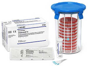 Anaerocult® C mini for microbiology gas generator system for incubation of one to two Petri dishes in a oxygen-depleted and CO₂-enriched atmosphere Merck