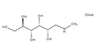 D(-)-N-Methylglucamine for resolution of racemates for synthesis Merck