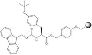 Fmoc-Tyr(tBu)-Wang resin (100-200 mesh) 1g Merck