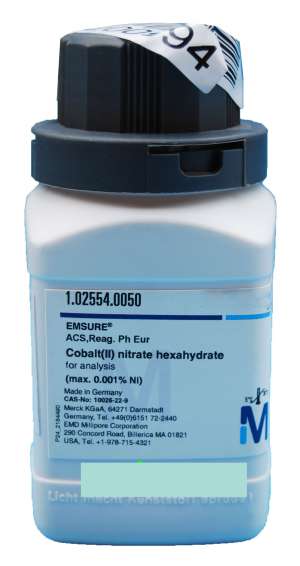Cobalt(II) nitrate hexahydrate for analysis (max. 0.001% Ni) EMSURE® ACS,Reag. Ph Eur 50g Merck