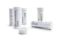 Nitrite Test Method: colorimetric with test strips 0.1- 0.3- 0.6- 1- 2- 3 g/l NO₂⁻ MQuant® Merck