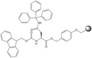 Fmoc-Asn(Trt)-Wang resin (100-200 mesh) Merck