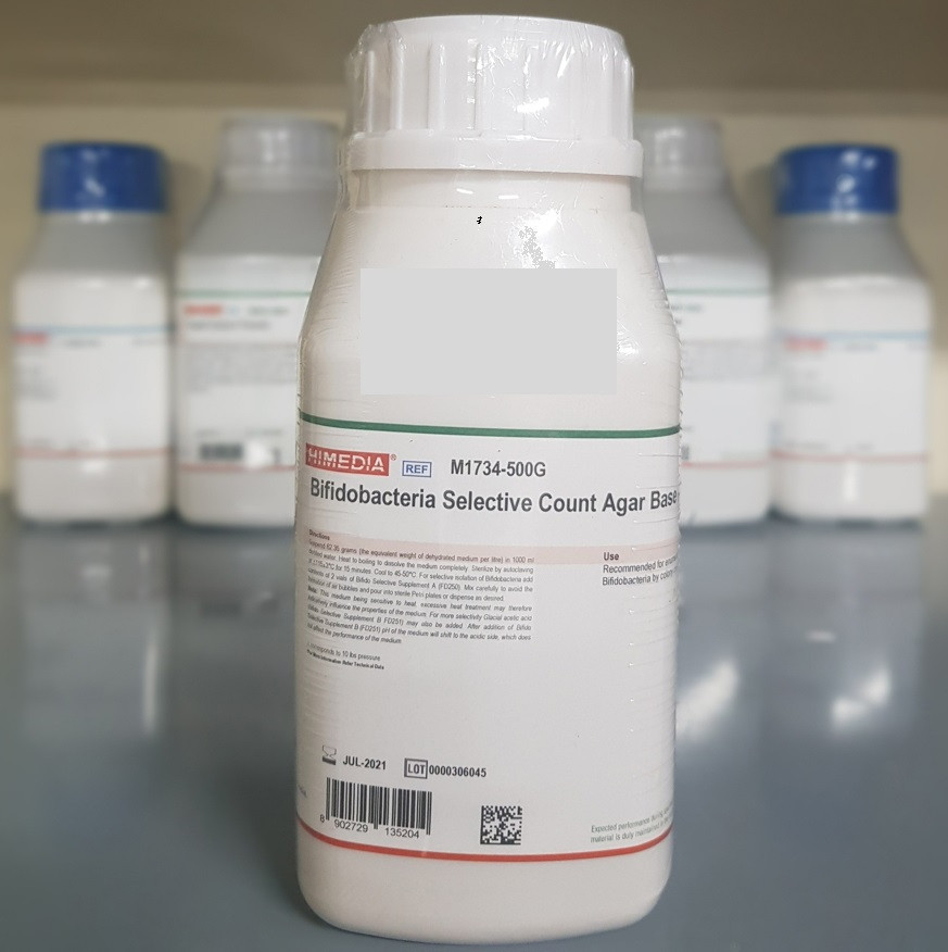 BSC Propionate Agar Base (Bifidobacterium Selective Count Agar Base) 500g Himedia