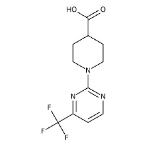 1-[4-(Trifluoromethyl)-2-pyrimidinyl]-4-piperidinecarboxylic acid, ≥97% 1g Maybridge