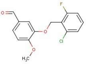 4-[(2-Chloro-6-fluorobenzyl)oxy]-3-methoxybenzaldehyde, 97% 1g Maybridge