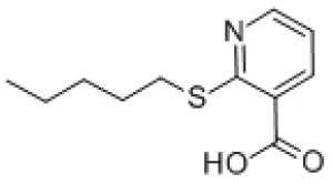2-(Pentylthio)nicotinic acid, 97% 10g Maybridge
