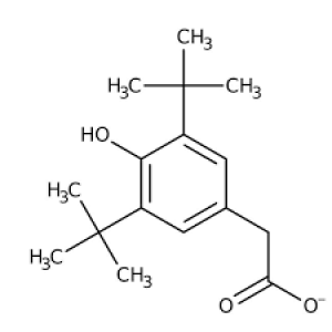 2-[3,5-di(tert-butyl)-4-hydroxyphenyl]acetic acid, 97%10g Maybridge