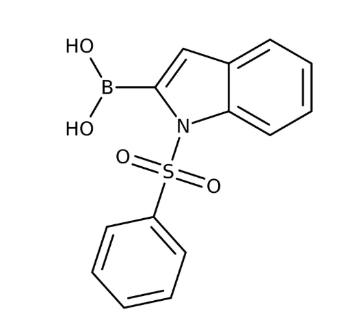 1-(Phenylsulfonyl)-1H-indol-2-ylboronic acid, 97%, May contain varying amounts of anhydride 5g Maybridge