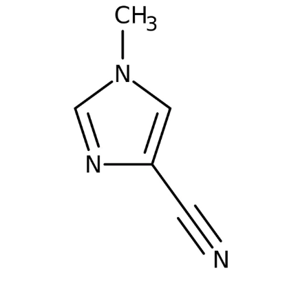 1-Methyl-1H-imidazole-4-carbonitrile, 97% 5g Maybridge