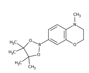 4-Methyl-7-(4,4,5,5-tetramethyl-1,3,2-dioxaborolan-2-yl)-3,4-dihydro-2H-1,4-benzoxazine 97%, 250mg Maybridge