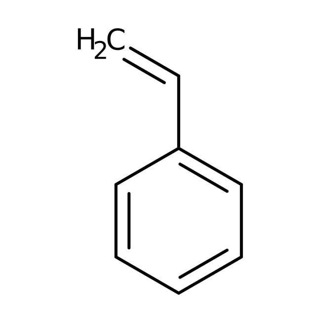 Styrene, 99%, extra pure, stabilized 10ml, Acros
