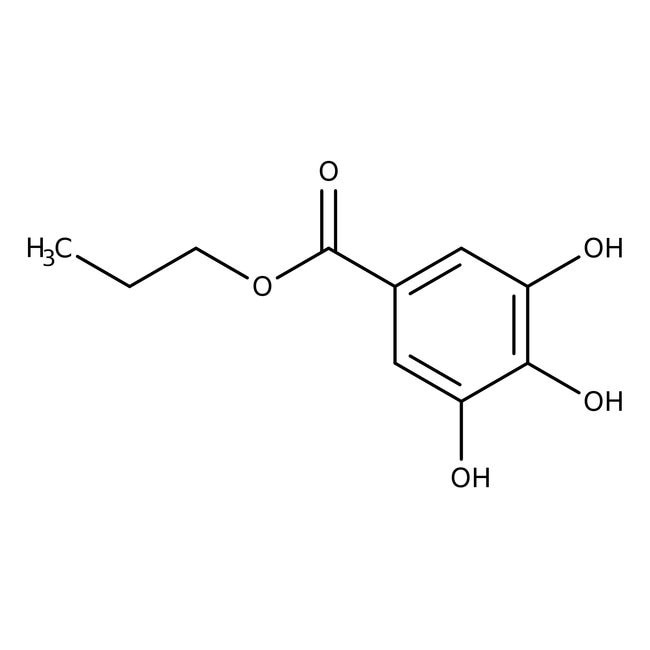 Propyl gallate, 98% 500g Acros