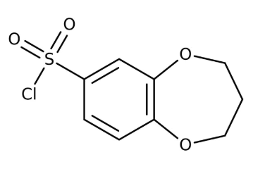 3,4-Dihydro-2H-1,5-benzodioxepine-7-sulfonyl chloride 97%, 250mg Maybridge
