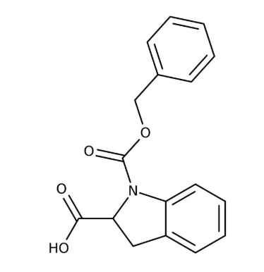 1-[(Benzyloxy)carbonyl]-2-indolinecarboxylic acid ≥90%, 1g Maybridge