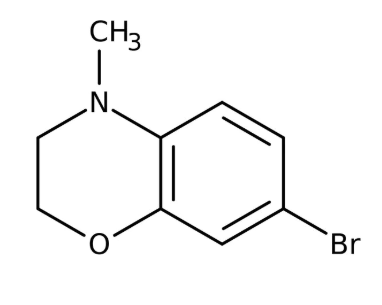 7-Bromo-4-methyl-3,4-dihydro-2H-1,4-benzoxazine 95%, 10g Maybridge