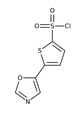 5-(1,3-Oxazol-5-yl)-2-thiophenesulfonyl chloride 97%, 5g Maybridge