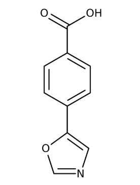 4-(1,3-Oxazol-5-yl)benzoic acid  97%, 250mg Maybridge