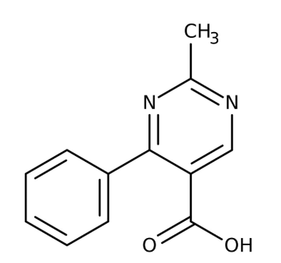 2-Methyl-4-phenyl-5-pyrimidinecarboxylic acid 97%, 250mg Maybridge