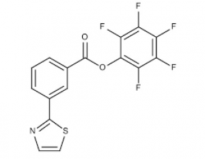 Pentafluorophenyl 3-(1,3-thiazol-2-yl)benzoate, 97% 250mg Maybridge