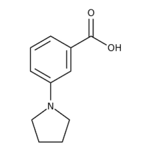 3-Pyrrolidin-1-ylbenzoic acid, 97% 250mg Maybridge