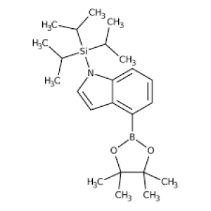 4-(4,4,5,5-Tetramethyl-1,3,2-dioxaborolan-2-yl)-1-(triisopropylsilyl)-1H-indole, ≥97% 250mg Maybridge