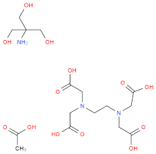 TAE Buffer, Tris-Acetate-EDTA, 25X Solution, Electrophoresis 1l Bioreagents