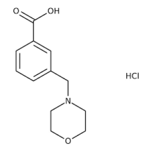 3-(Morpholin-4-ylmethyl)benzoic acid hydrochloride hydrate, 97% 250mg Maybridge