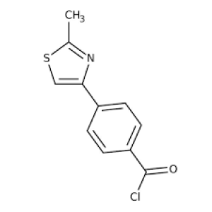 4-(2-Methyl-1,3-thiazol-4-yl)benzoyl chloride, Tech 250mg Maybridge