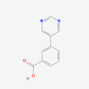 3-Pyrimidin-5-ylbenzoic acid, ≥97% 250mg Maybridge