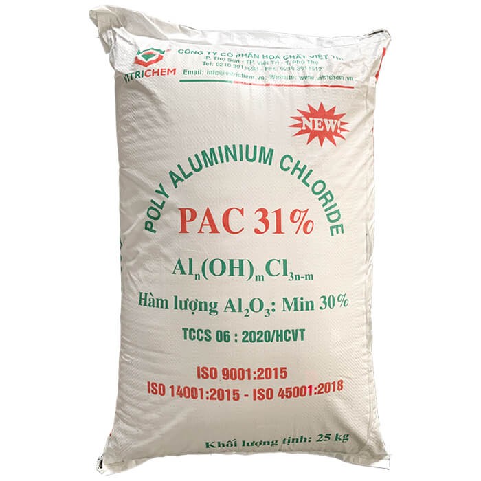 Hóa chất PAC 31% (Poly Aluminium Chloride) Việt Trì