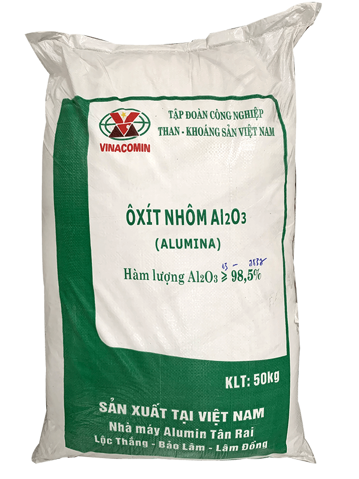 Nhôm oxit Al2O3 98,5% Việt Nam - Aluminium Oxide