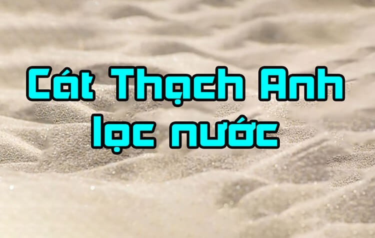Cát có nhiều kích cỡ 
