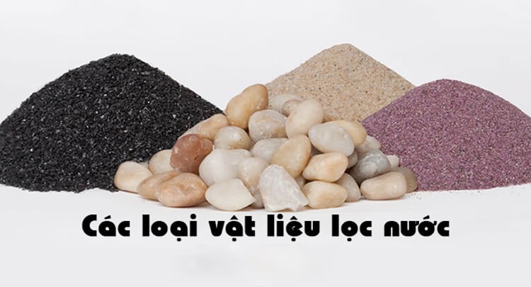 Kết hợp với các loại vật liệu lọc nước cho hiệu quả tốt nhất