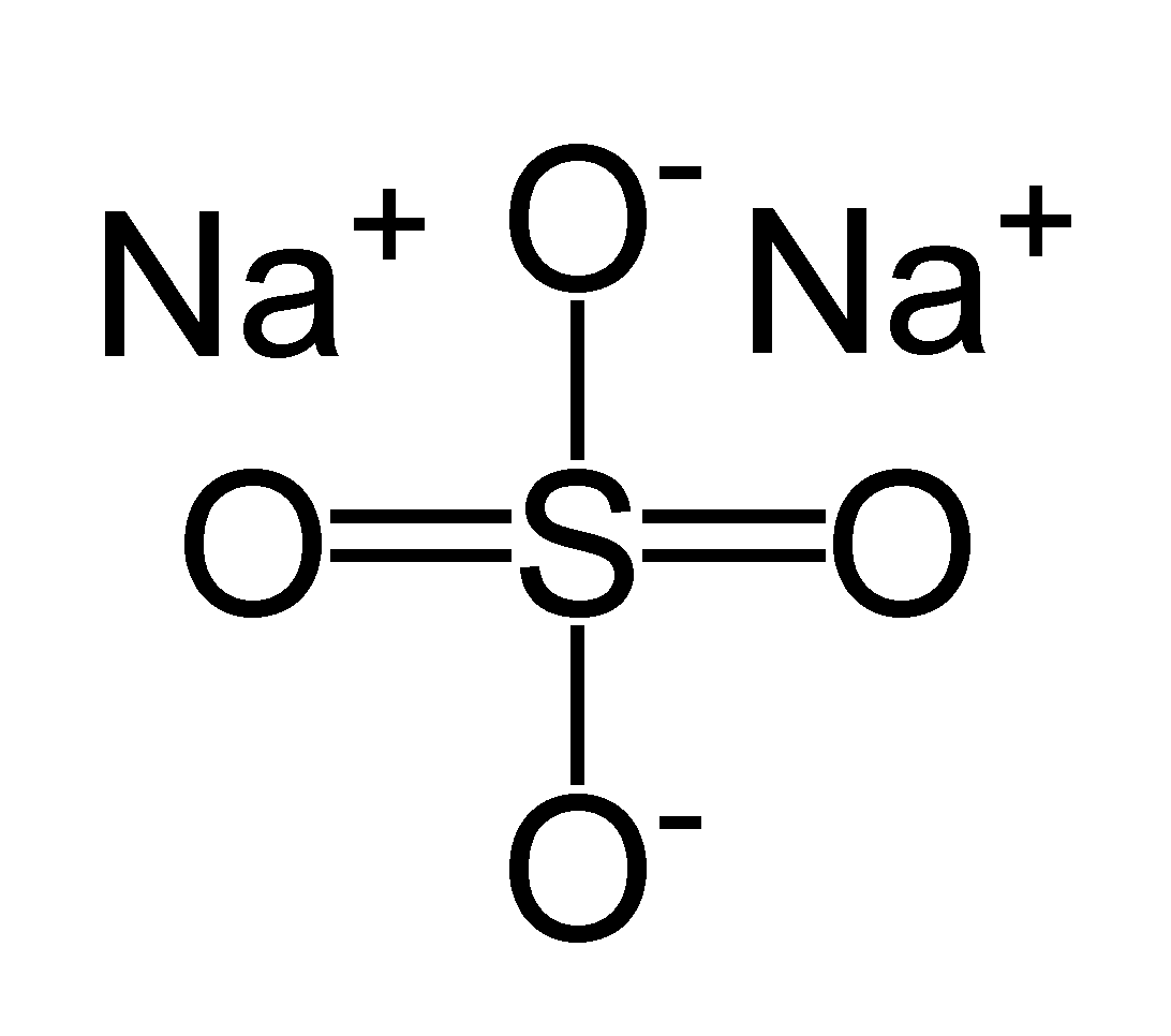 Công thức phân tử của Na2SO4