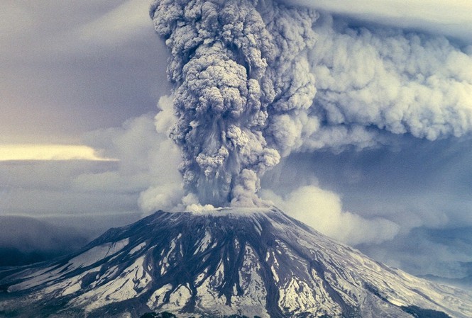 CO2 sinh ra từ các vụ phun trào núi lửa