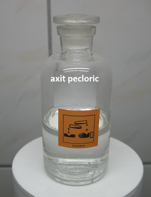 Axit pecloric có công thức hóa học là gì?
