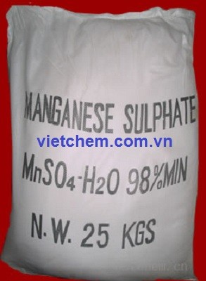 Mangan Sunphat MnSO4.H2O 98% Trung Quốc