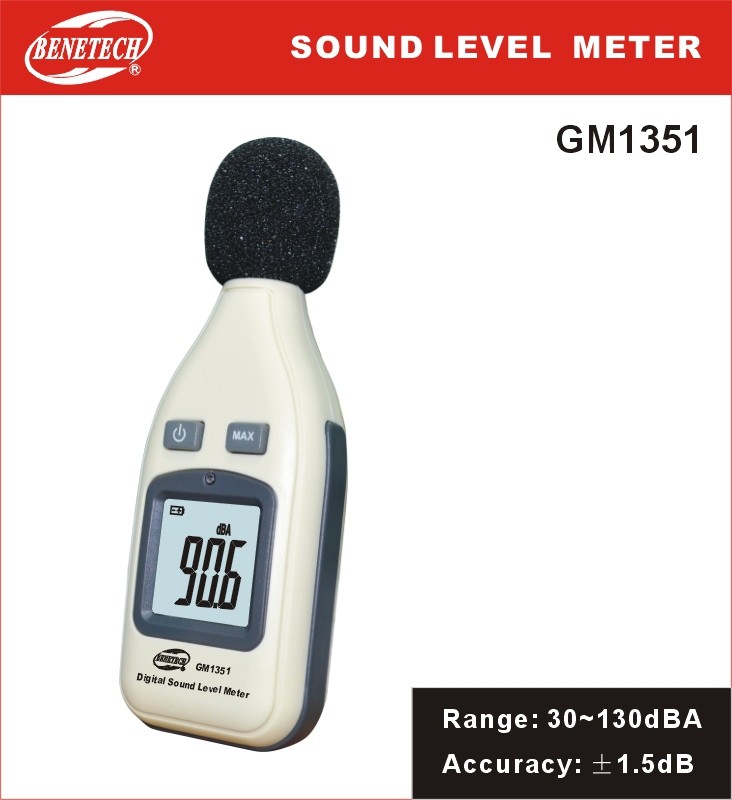 Máy đo độ ồn âm thanh GM 1351 Benetech